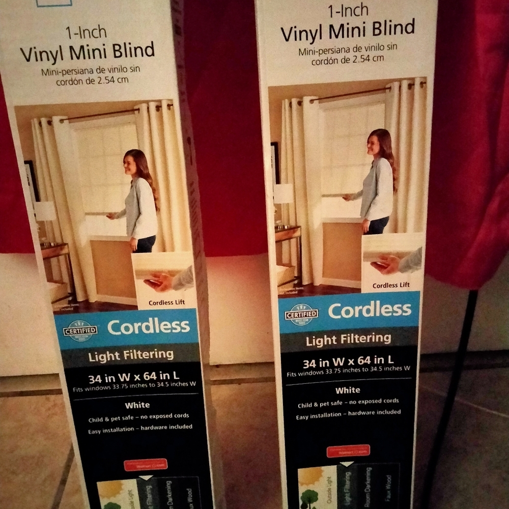 2 brand new Mini blinds